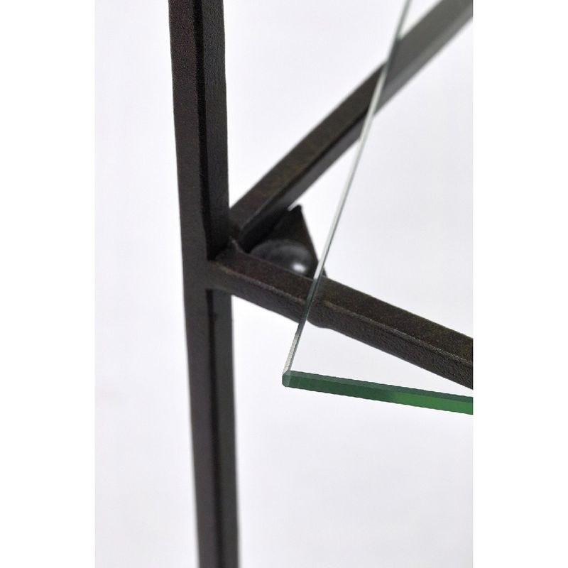 SOW/ジョセフアイアン 3段ガラスディスプレイ台 スクエア/DTFF9040SW