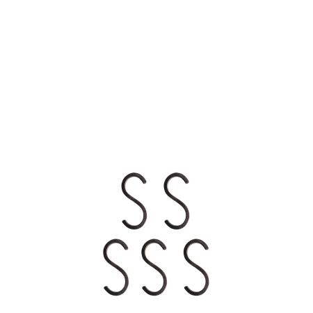 SOW/ジョセフアイアン ミニS字フック5本セット/DTFF6005SW