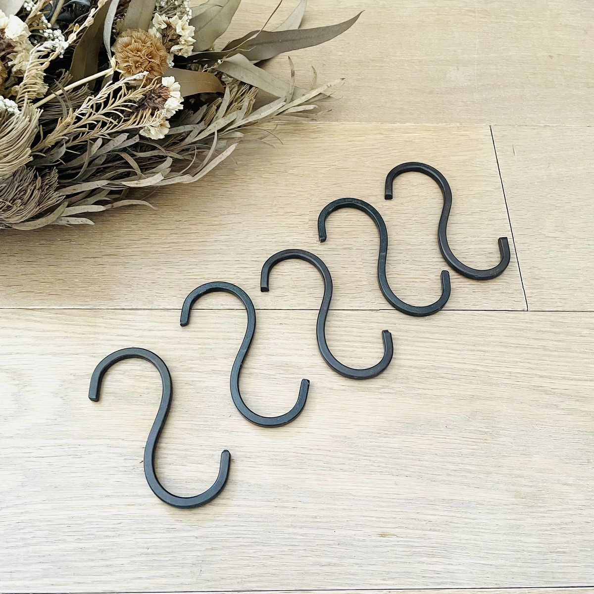 SOW/ジョセフアイアン S字フック5本セット/DTFF6006SW