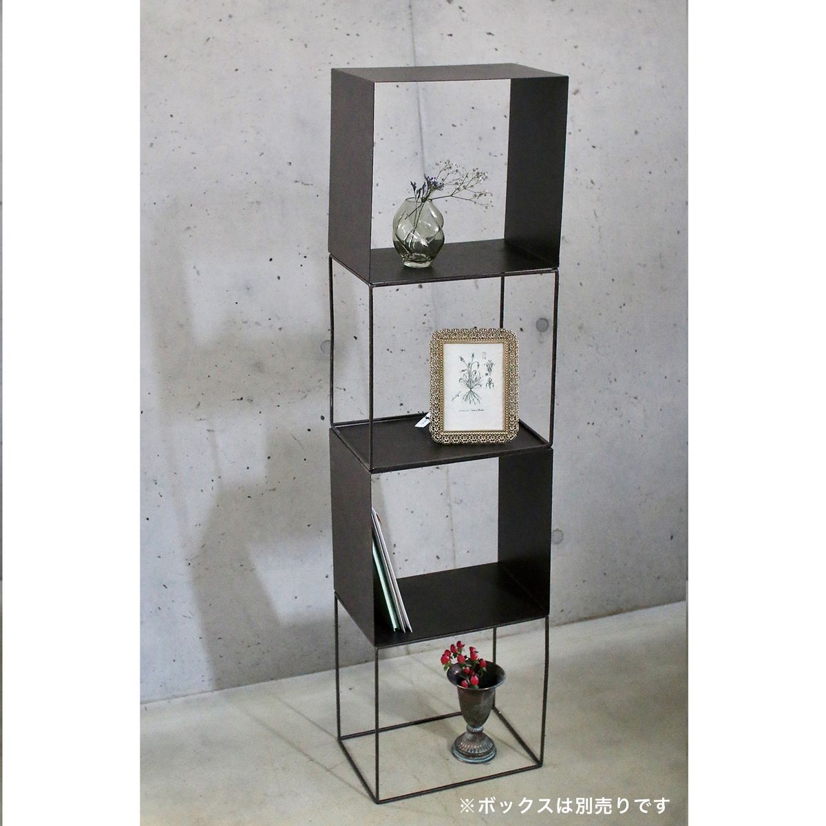 SOW/ジョセフアイアンフレーム キューブ 30×20×30/DTFF7003