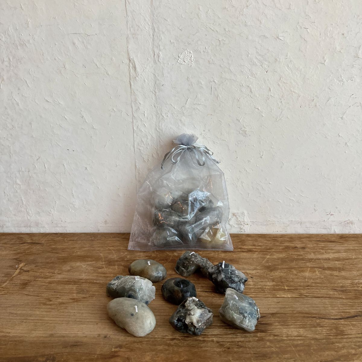 SOW/石ころキャンドル Sサイズ 8個セット/YCA01