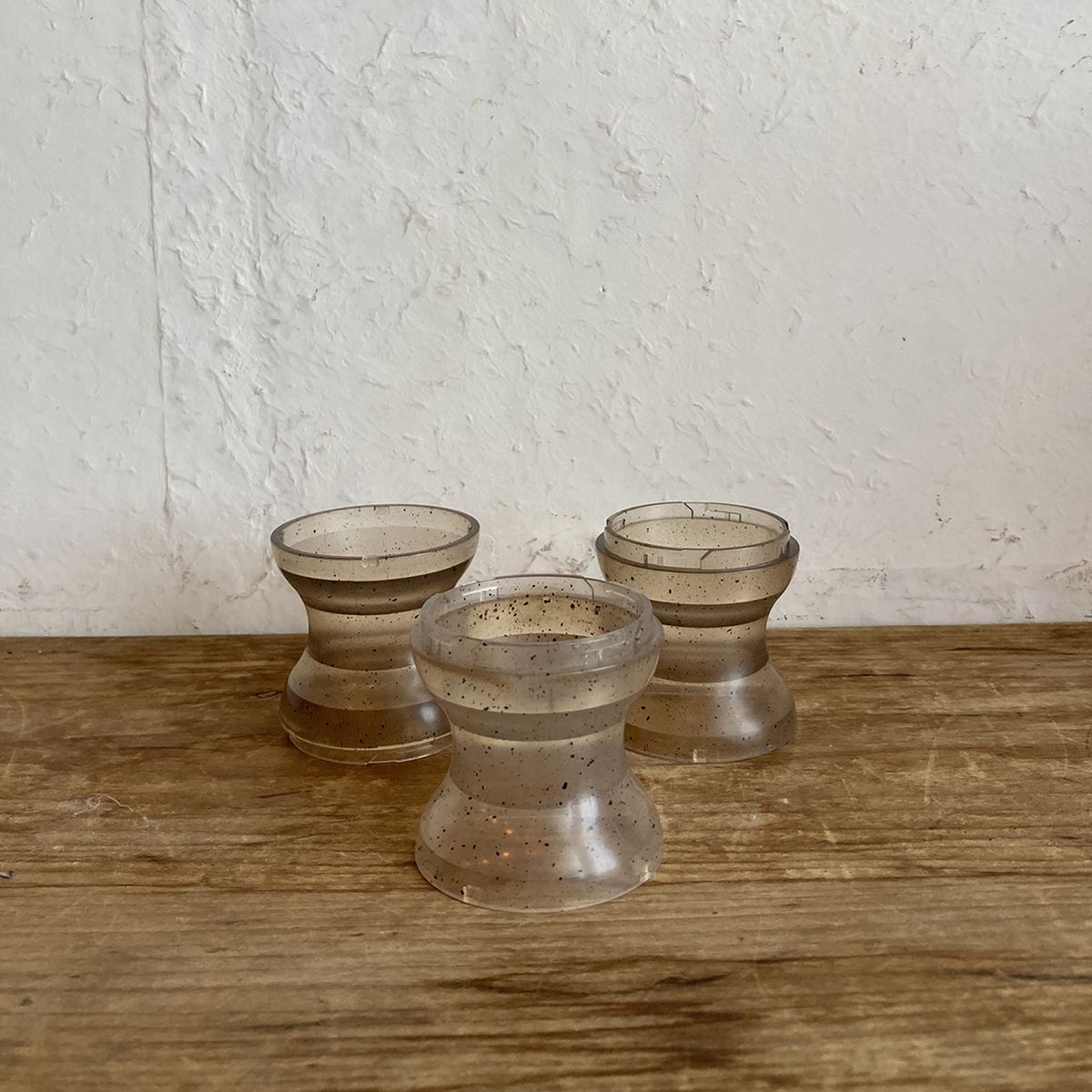 SOW/KITOSTANDステム 3個セット クリアコーヒーグラウンズ/KT4002