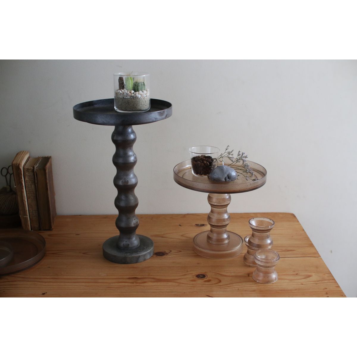 SOW/KITOSTANDステム 3個セット クリアコーヒーグラウンズ/KT4002