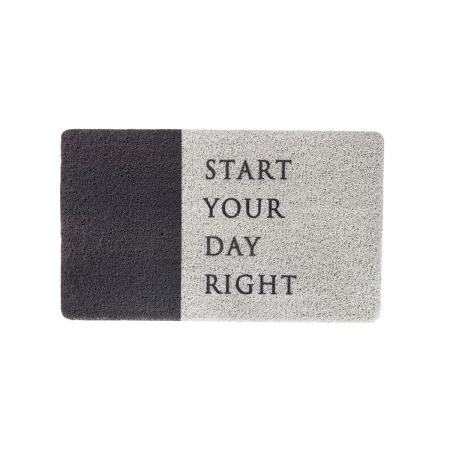 SOW/ふかふかテラスマット START YOUR DAY RIGHT 75×45cm/CWLN5711