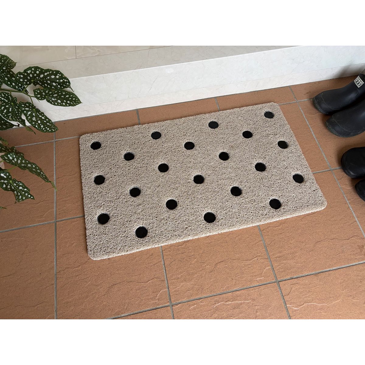 SOW/ふかふかテラスマット DOT  75×45cm/CWLN5733