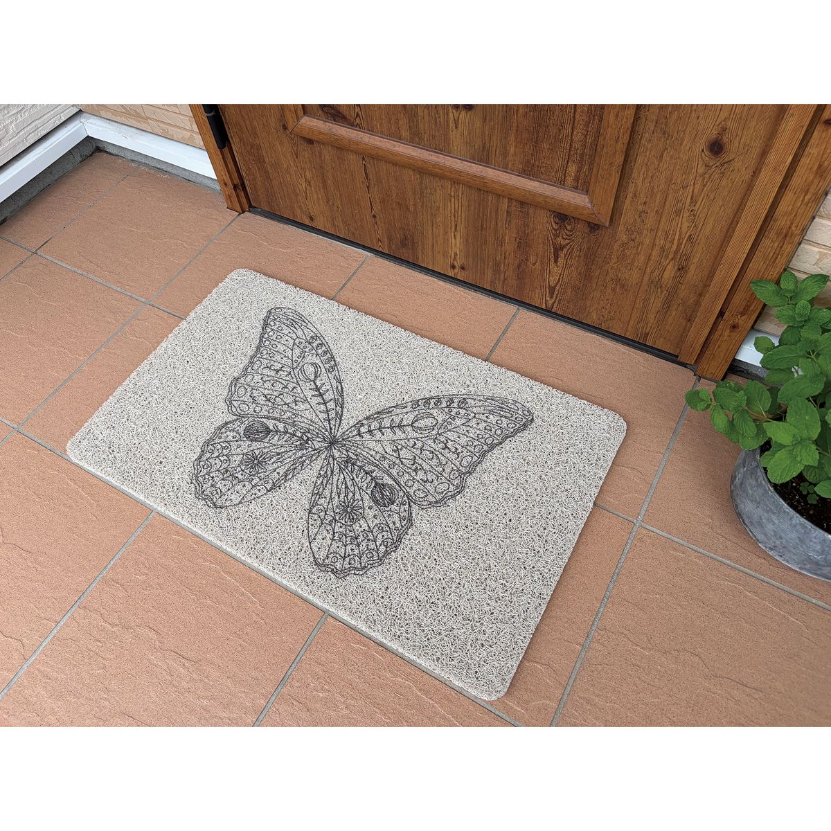 SOW/ふかふかテラスマット BUTTERFLY  75×45cm/CWLN5744