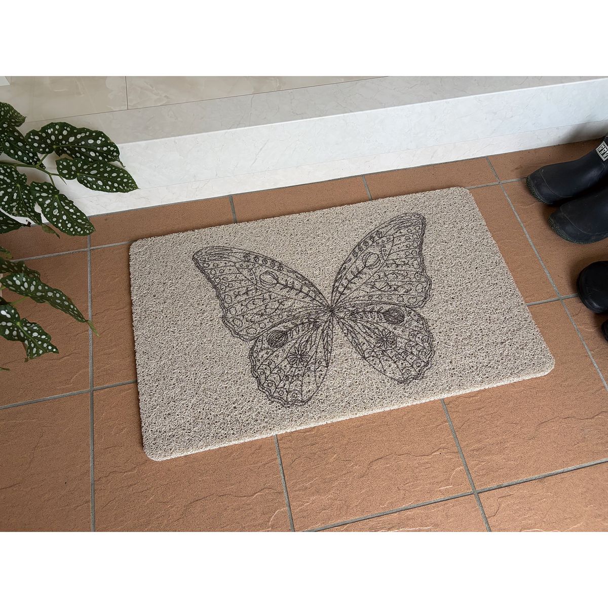 SOW/ふかふかテラスマット BUTTERFLY  75×45cm/CWLN5744