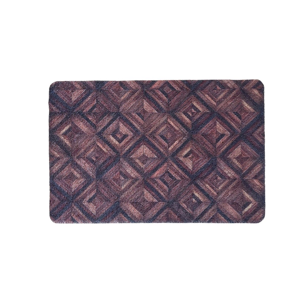 SOW/ふかふかテラスマット WOODBLOCK 75×45cm/CWLN6300