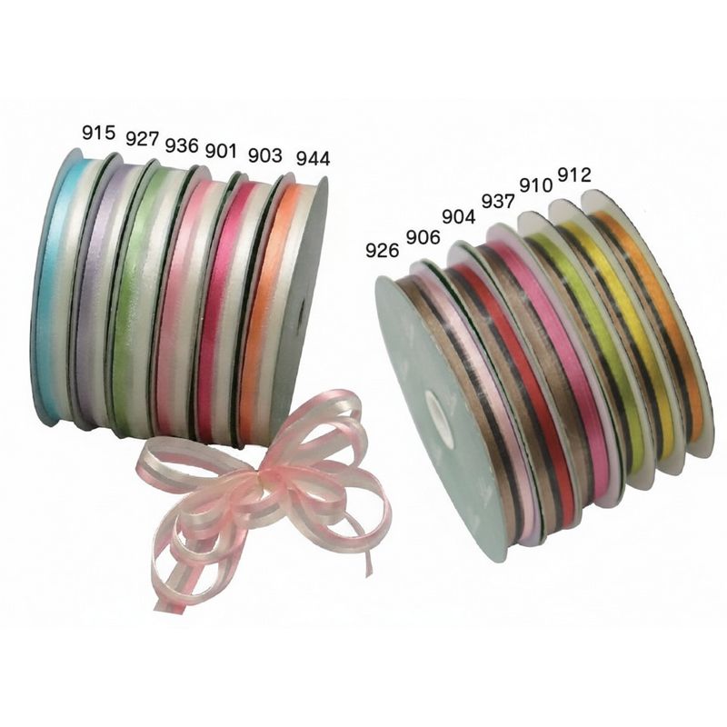 宮崎紙業/ライラックリボン   モカ　淡い紫系　10mm/RL178410-927