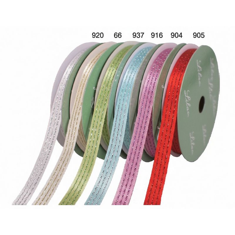 宮崎紙業/ライラックリボン   キララ　白系　10mm/RL122010-920