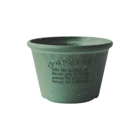 八幡化成/エコポット浅型6号　GR/237389