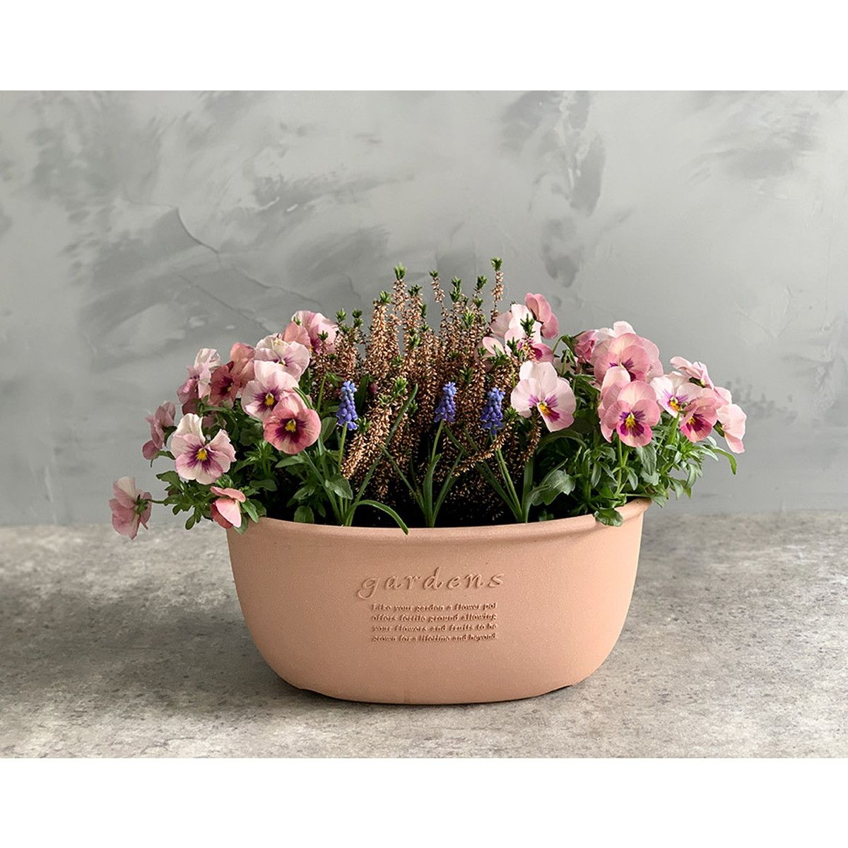 八幡化成/エコプランターオーバル320　UG/245889