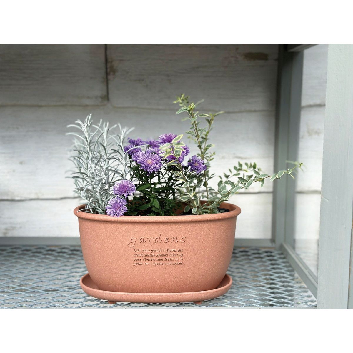 八幡化成/エコプランターオーバル490　MD/241331