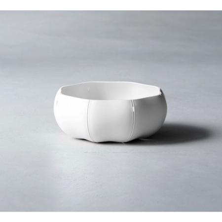 八幡化成/Senローリーポット丸　浅型L　WH/248668