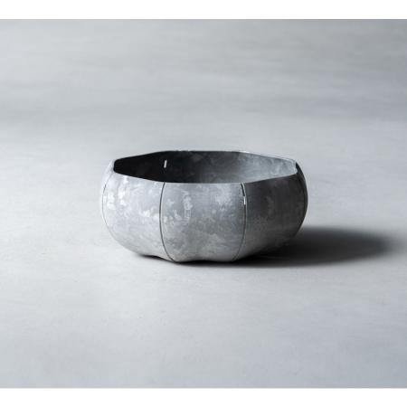 八幡化成/Senローリーポット丸　浅型L　GY/248675
