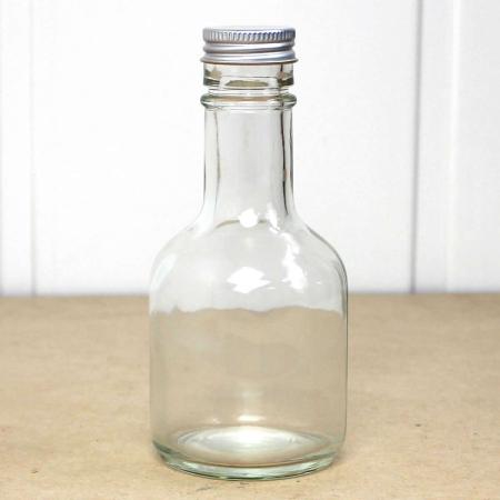 アウトレット◎ハーバリウム瓶(HL)180ml アルミキャップ付「キャップ色:シルバー」
