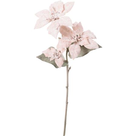 アウトレット◎【造花】YDM/スノーミニポインセチアスプレー ライトピンク/FS-6236L/P