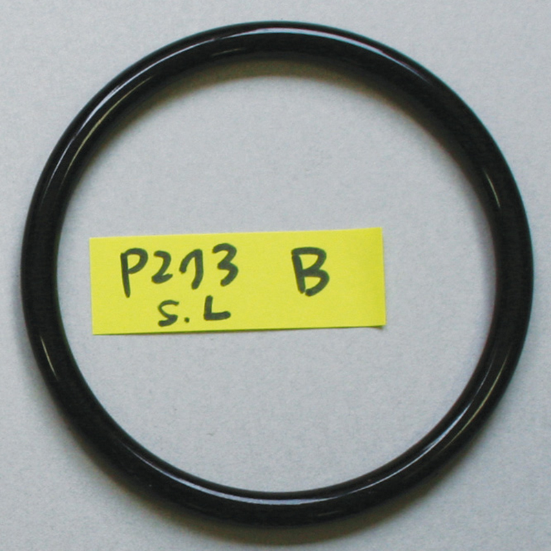 アウトレット◎NBK日本紐釦貿易/プラスチックリングハンドル 2個 黒/P273L-B