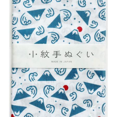 アウトレット◎NBK日本紐釦貿易/小絞手ぬぐい 富士山 白/MYM33478