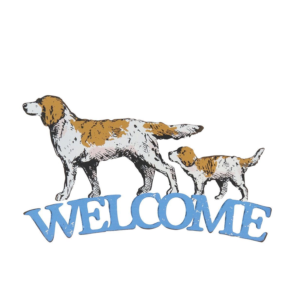 アウトレット◎CARNAC/ジャルダンサインボードBドッグBL ブルー/HSPL02BL