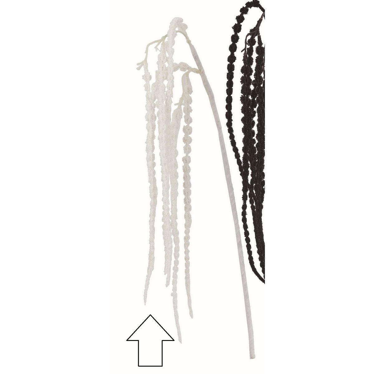 アウトレット◎【造花】アスカ/アマランサス×7 ピュアホワイト/A-35149-1A