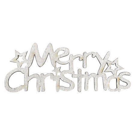 アウトレット◎松村工芸/ウッドクリスマスサインパーツ シルバー 6コ/25-3297-200