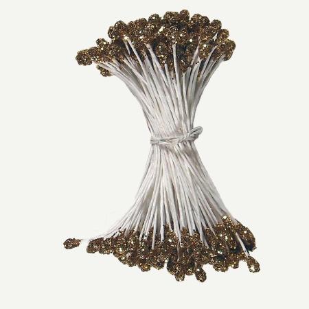 アウトレット◎サンセイ/XP-009 ラメ3.5mm 金 1束/袋/583249