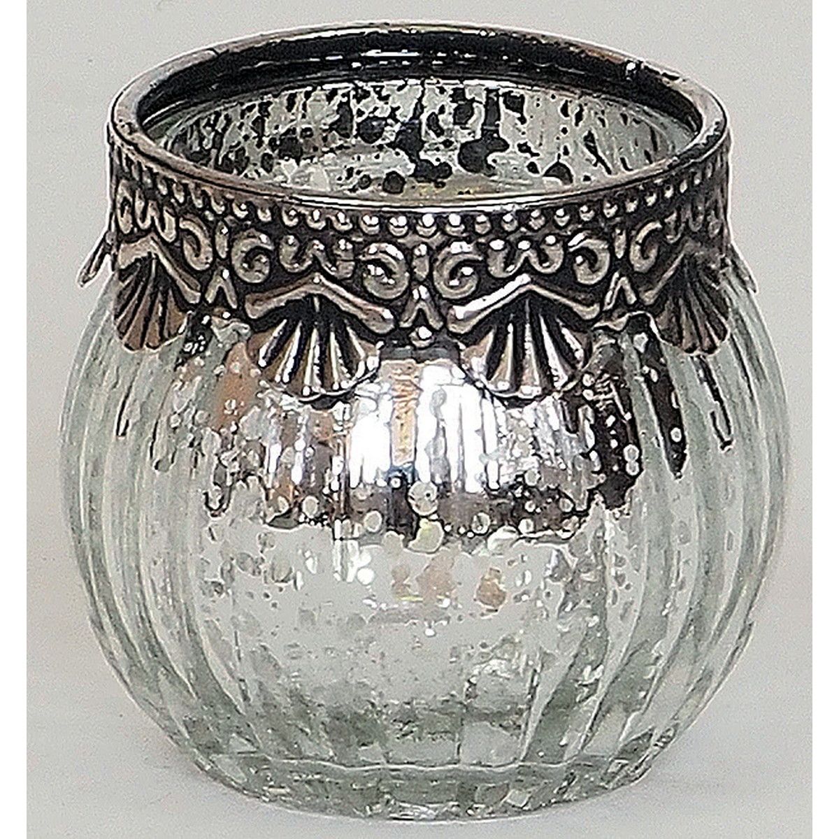 アウトレット◎村田屋産業/ミニキャンドルボールシルバー/9359