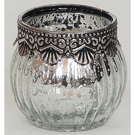 アウトレット◎村田屋産業/ミニキャンドルボールシルバー/9359