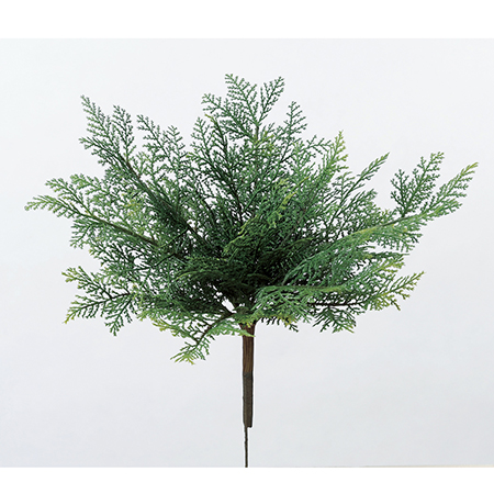 アウトレット◎【造花】アスカ/シーダーブッシュ グリ-ン/A-42667-051A