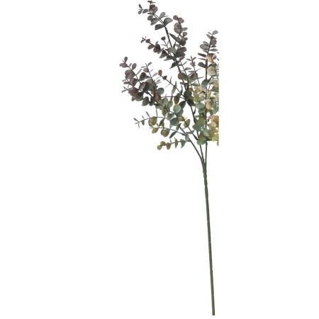 アウトレット◎【造花】アスカ/ユーカリスプレー #007G パープルグリーン/A-43449-7G