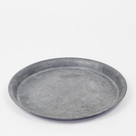 アウトレット◎村田屋産業/ブリキソーサー26/4058