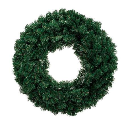 アウトレット◎【造花】東京堂/カナディアンリース60 GREEN/XV009634