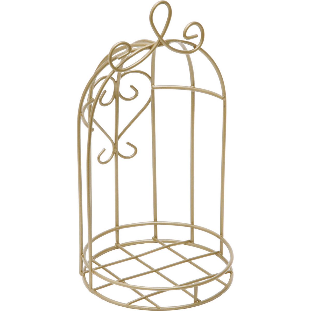 アウトレット◎NatureDesigns/イングリッシュ鳥かご・小 ゴールド/40458