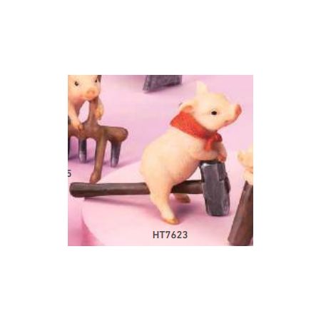 アウトレット◎エイチツーオー/ミニオーナメント ぶた/HT7623