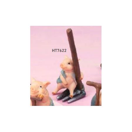 アウトレット◎エイチツーオー/ミニオーナメント ぶた/HT7622