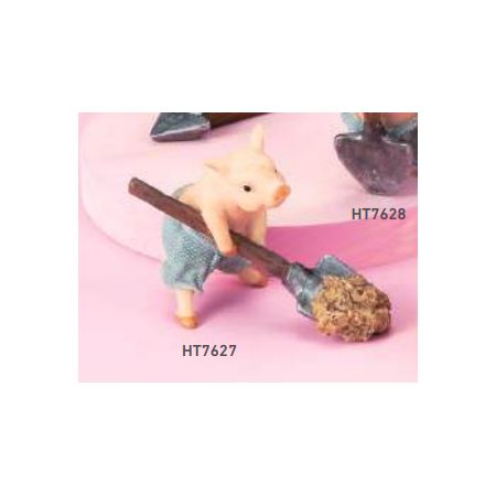 アウトレット◎エイチツーオー/ミニオーナメント ぶた/HT7627