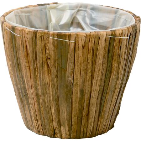 アウトレット◎ホワイエ/PPペールカップダークブラウン/7600026DB(L)