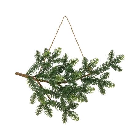 アウトレット◎【造花】東京堂 ReCO パインハンギングブランチミニ GREEN/XV300391