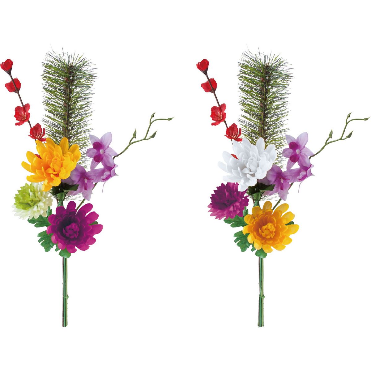 アウトレット◎【造花】YDM/正月組花S/FP-0919-MIX