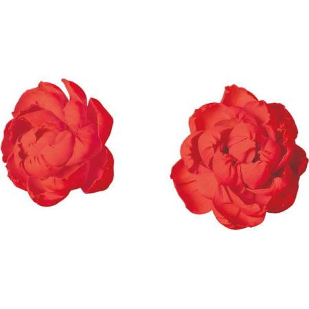 アウトレット◎【ドライ】YDM/ソラパーツボタン 赤2P/MCY-0552