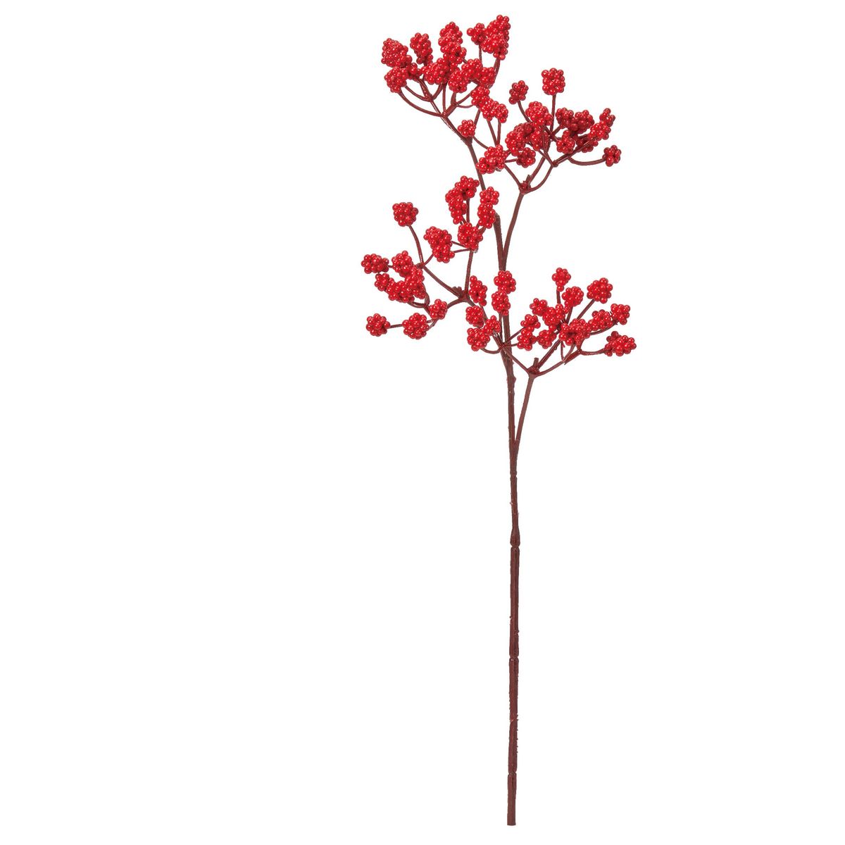 アウトレット◎【造花】アスカ/ベリーピック レッド/A-74686-2