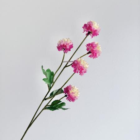 アウトレット◎【造花】YDM/コンフォートポンポンマム ライトサーモン/FD-0154-LSA