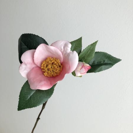 アウトレット◎【造花】ビバ工芸/VT-R304 NEWショートツバキ PI/VT-R304