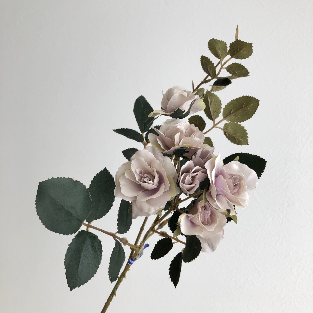 アウトレット◎【造花】アスカ/A-39578 ローズX5 つぼみX2 #063P グレイパ-プル/A-39578-063P