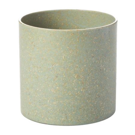 アウトレット◎秦貴/エコフラワーポット 円柱タイプ 小 NO.8 ミズ