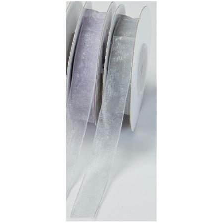 アウトレット◎アスカ/オーガンジーリボン ライトグレイ/A-17093-63L