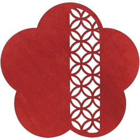 アウトレット◎SG Wonder zone/ウッドプレート 七宝梅S/790-032R