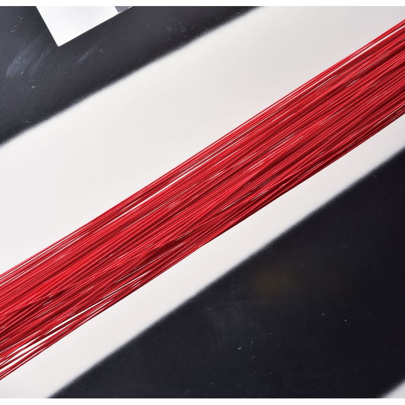 アウトレット◎アスカ/絹巻水引(1袋100本入) レッド/A-71302-2