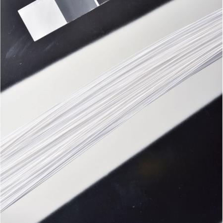 アウトレット◎アスカ/絹巻水引(1袋100本入) ホワイト/A-71302-1